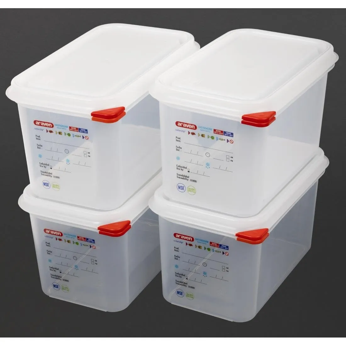 Caja de alimentos GN1/4 4,3L