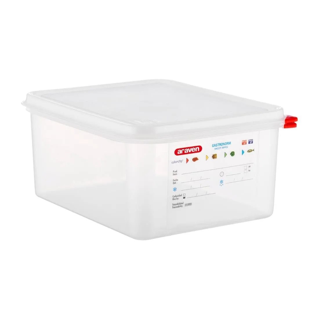 Recipiente de alimentos GN 1/2 10L