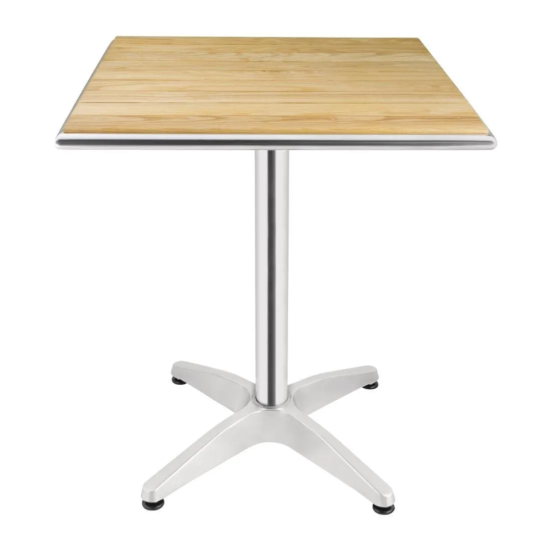 Mesa cuadrada de fresno 60 x 60 cm