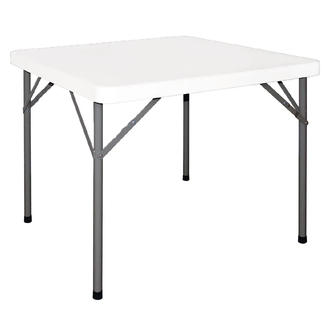 Mesa cuadrada plegable de 86 cm