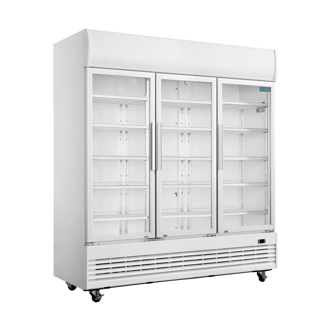 Vitrina refrigerada positiva de 3 puertas - 1300 L