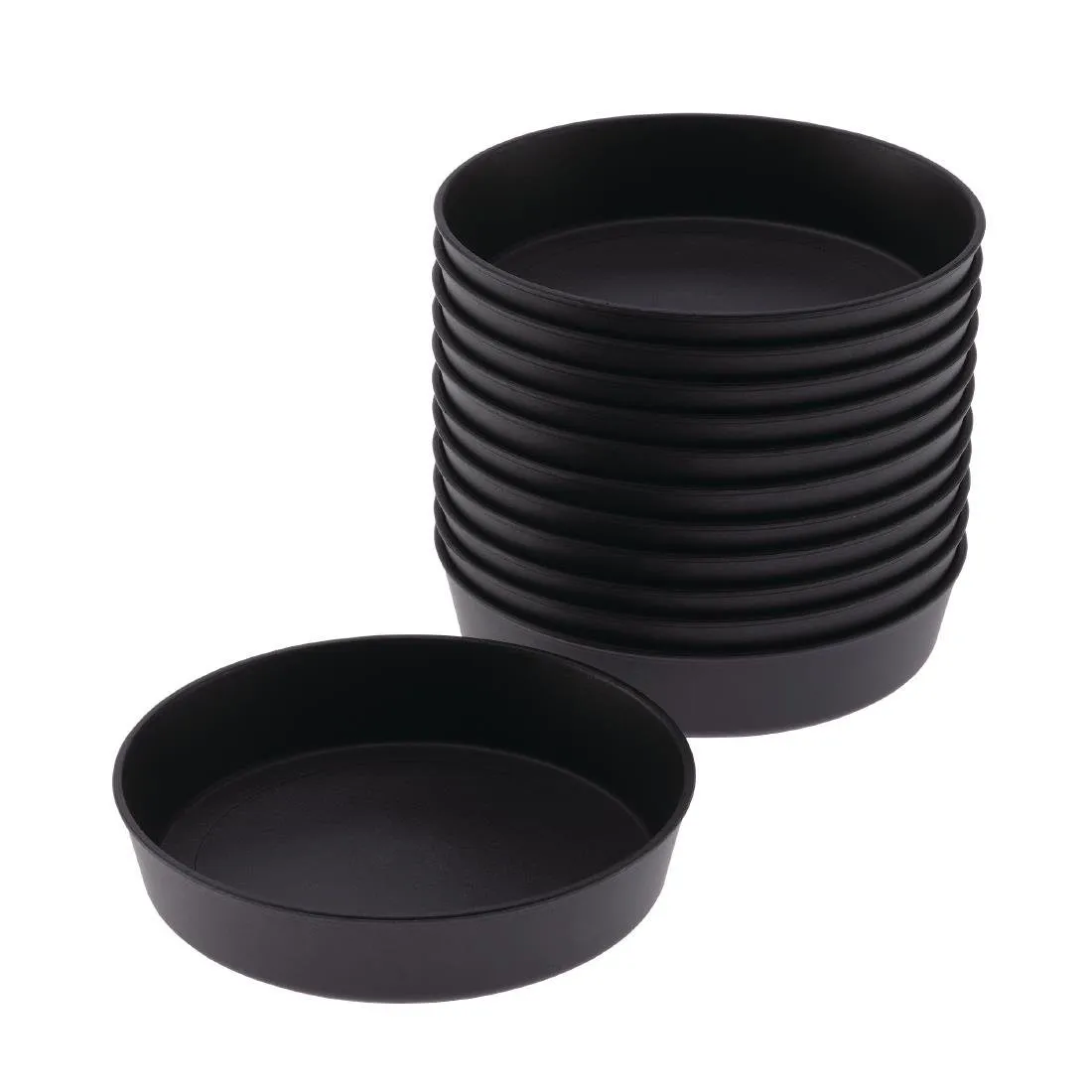 Moldes para quiche Exoglass - Ø 100 mm - Lote de 12