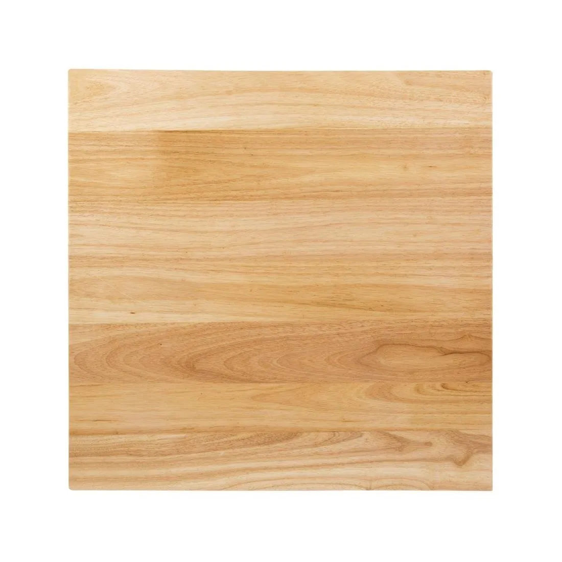 Tablero de mesa cuadrado de madera natural de 700 mm