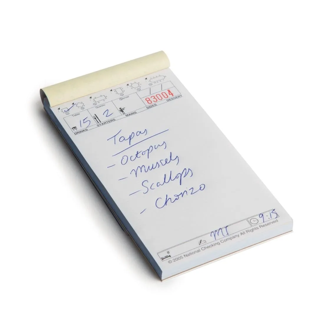 Cuadernos de pedidos autocopiativos sin carbono - Lote de 10