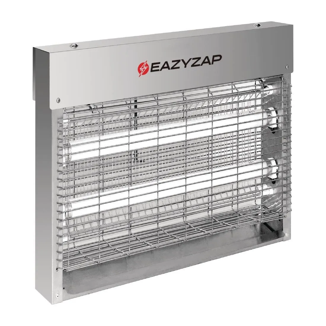 Desinsecticida LED de acero inoxidable cepillado 8 W