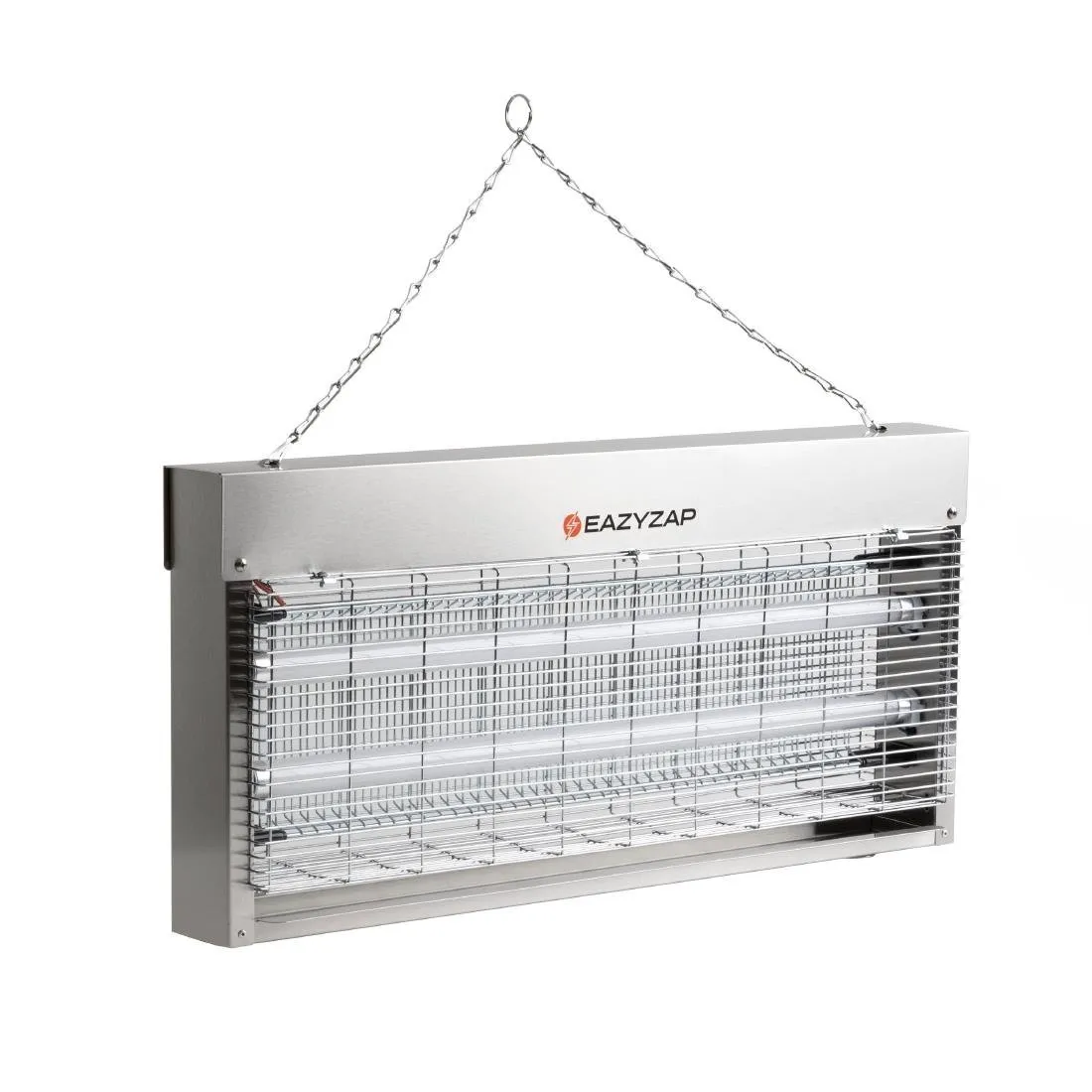 Desinsecticida LED de Acero Inoxidable Cepillado 20 W
