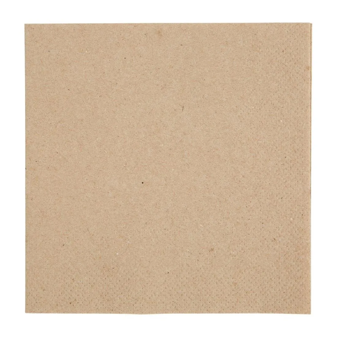 Servilletas de cóctel 2 capas Plegado 1/4 240 mm Kraft - Lote de 4000
