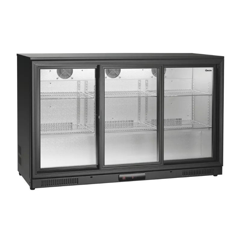 Refrigerador Trasero de Barra 3 Puertas de Vidrio - 270 L