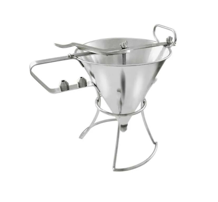 Embudo Automático de Pistón con Soporte