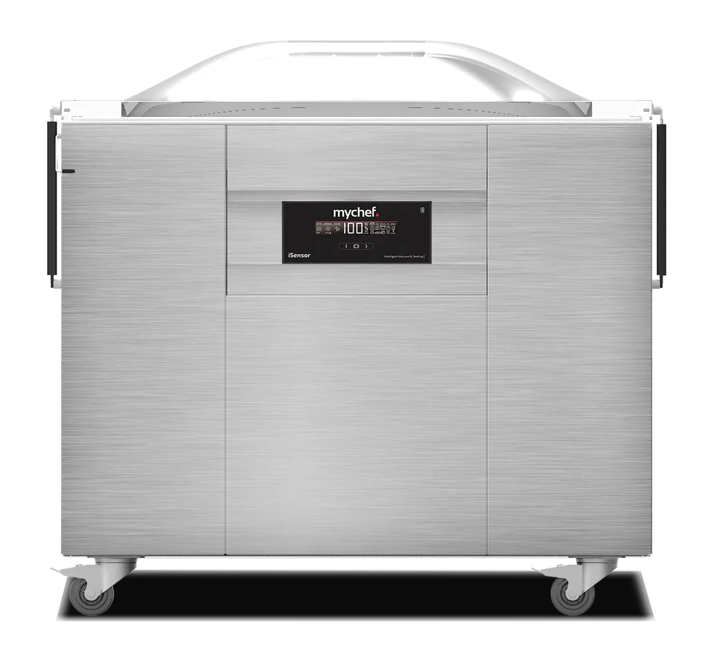 Máquina de vacío sobre soporte iSensor L - Bomba Becker - 2 barras de soldadura