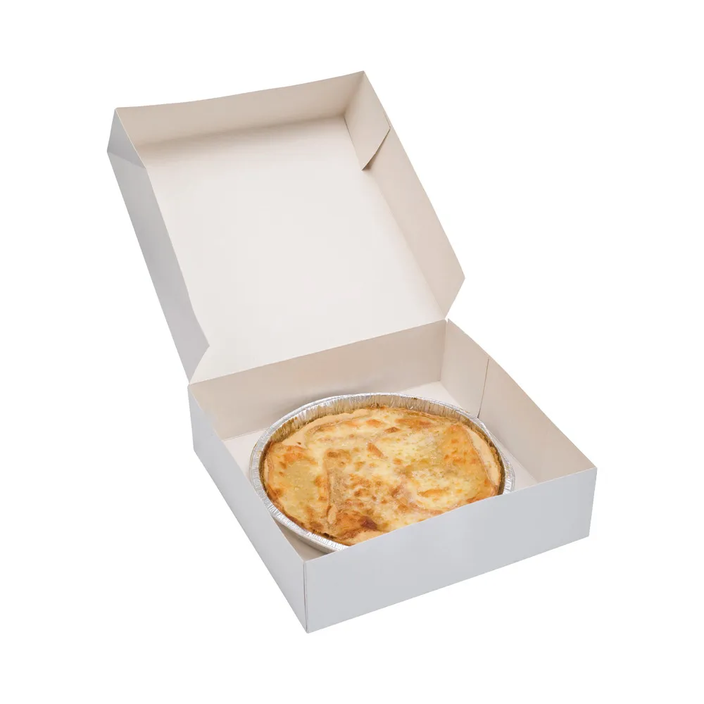 Caja Pastelera de Cartón Blanco - 29 x 29 cm - Lote de 50