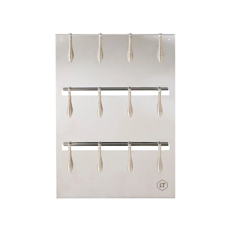 Tabla Porta-Fichas con 12 Resortes - 30 x 42 cm