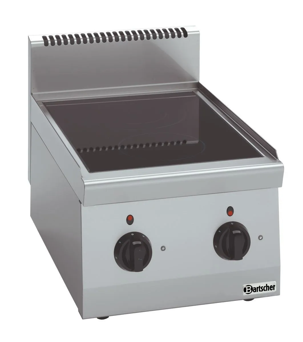 Horno Eléctrico de Sobremesa 2 Fuegos Vitrocerámica - Serie 600