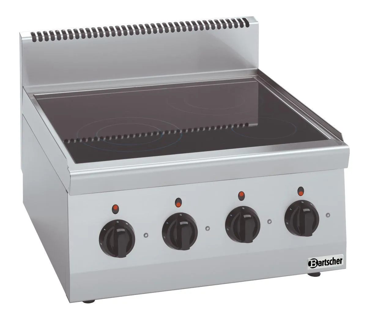 Horno Eléctrico de Sobremesa 4 Fuegos Vitrocerámica - Serie 600