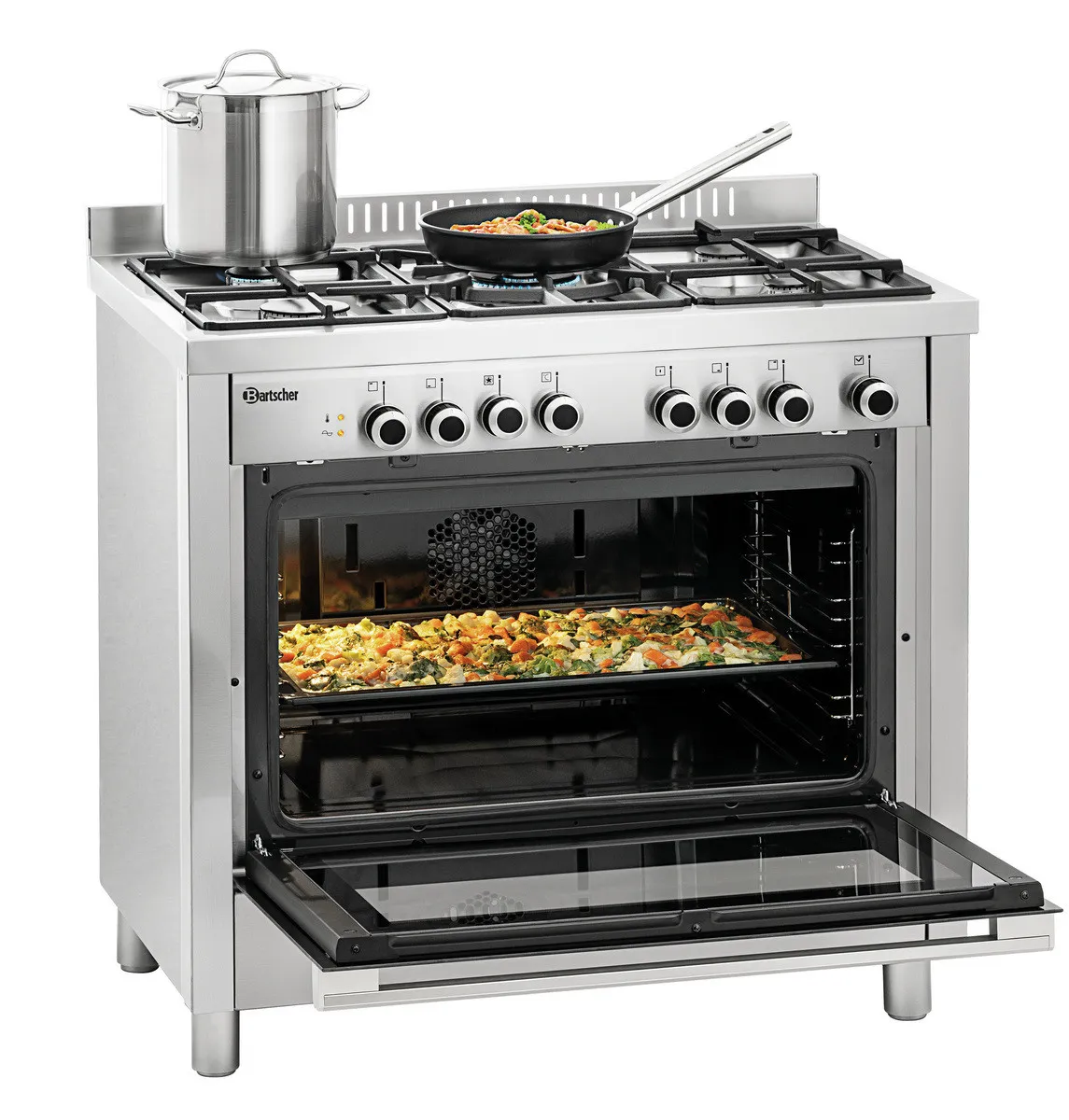 Horno de Gas 5 Fuegos - Serie 900
