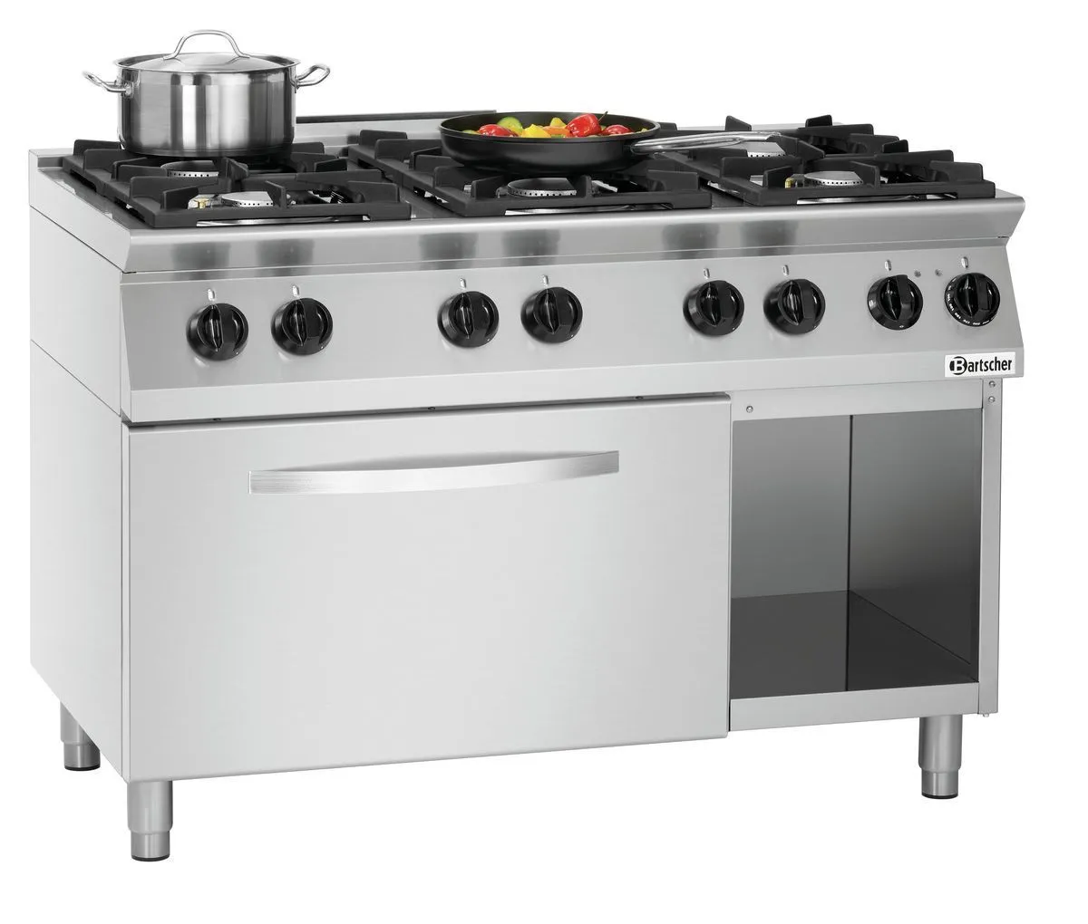 Cocina a Gas 6 Fuegos - Serie 700