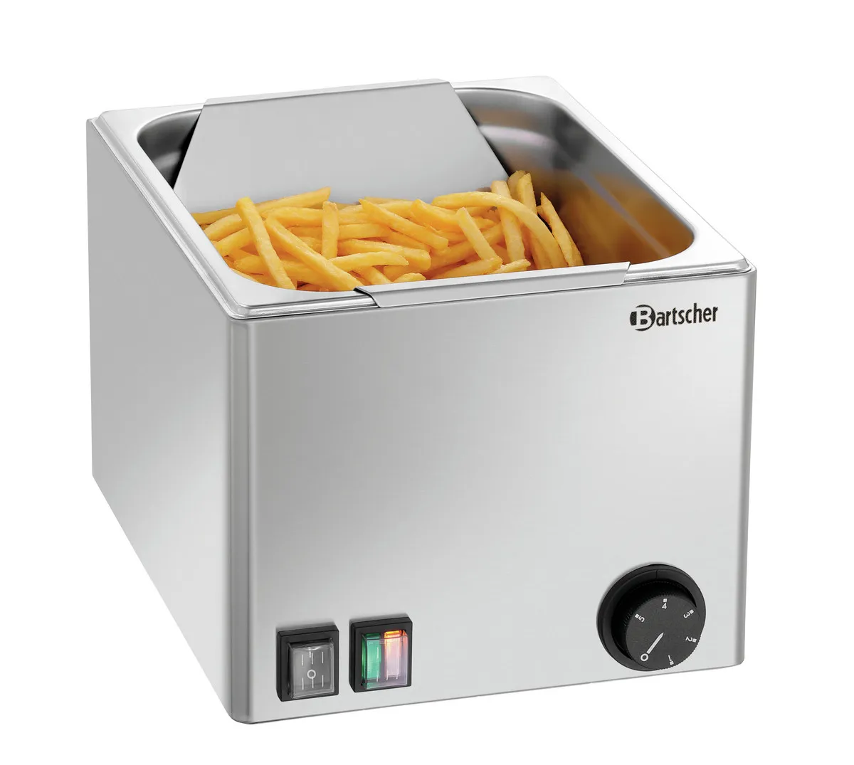 Calentador de Patatas Fritas GN 1/2