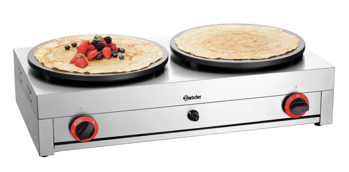 Crepera a Gas Doble - Ø 40 cm