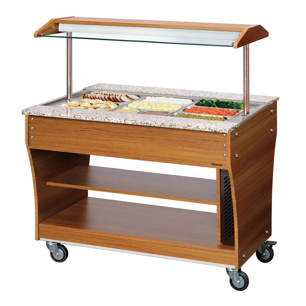 Carro Buffet Caliente - 3 x GN 1/1