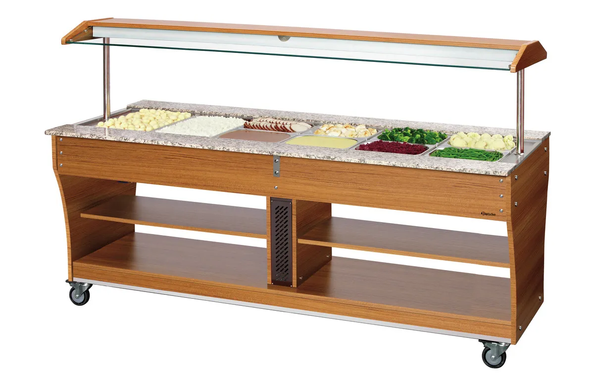 Carro Buffet Caliente - 6 x GN 1/1
