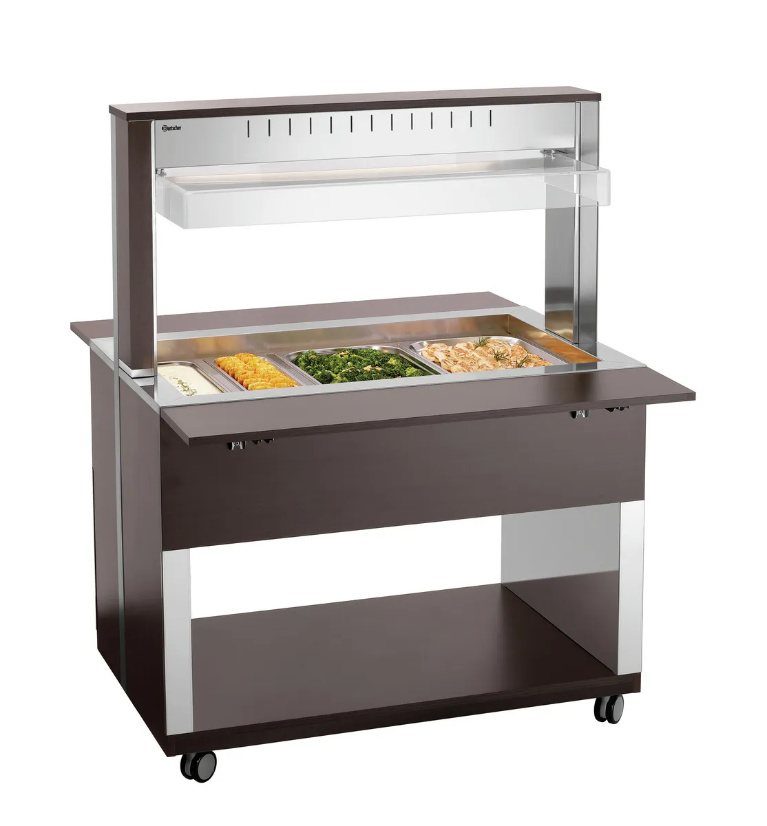 Carro Buffet Caliente - 3 x GN 1/1