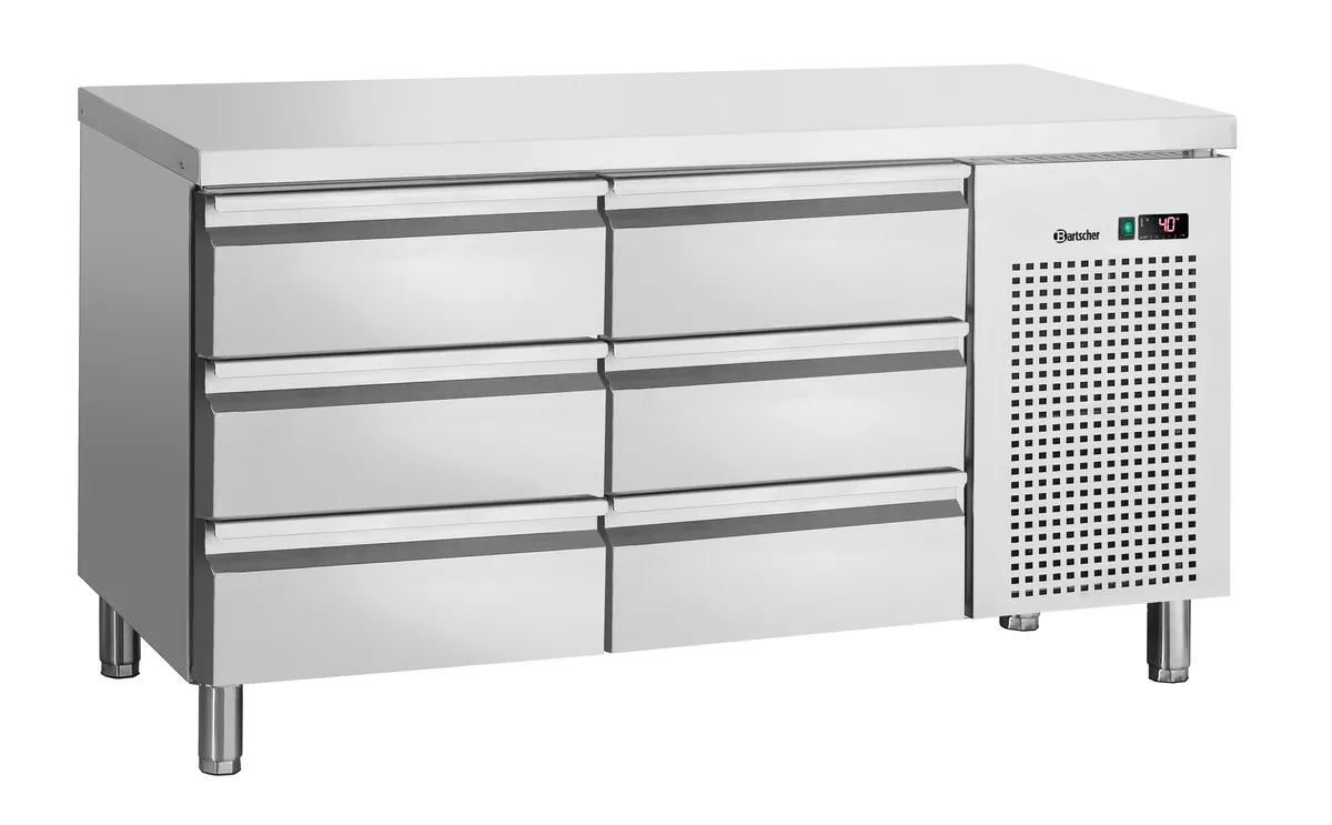 Mesa Refrigerada Positiva 6 Cajones GN 1/1