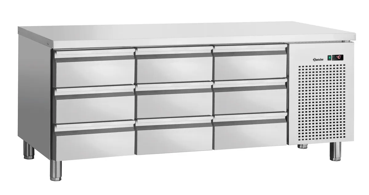 Mesa Refrigerada Positiva 9 Cajones GN 1/1
