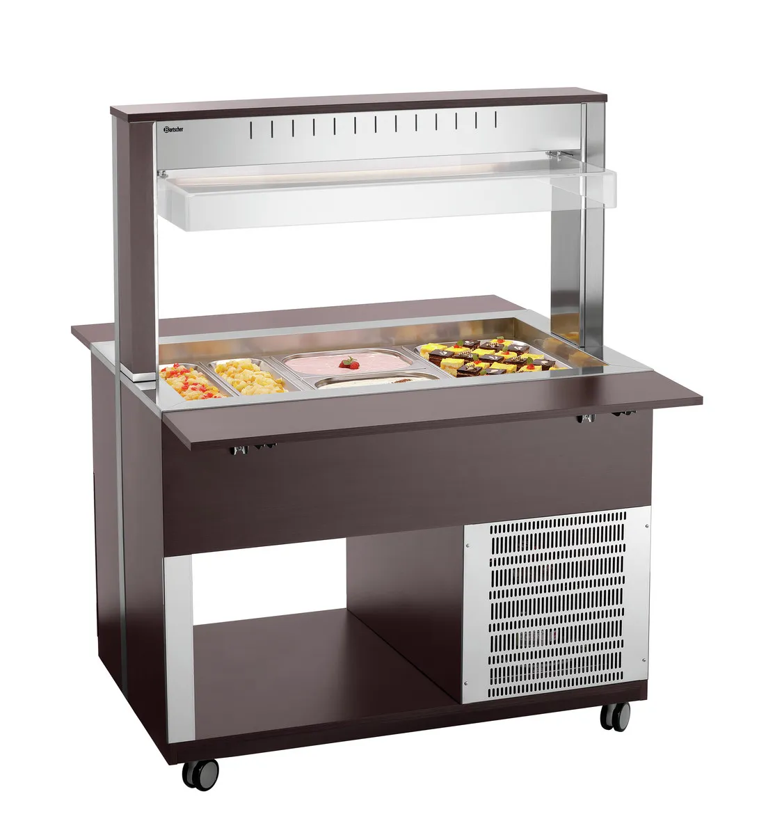 Carro Buffet Caliente - 3 x GN 1/1