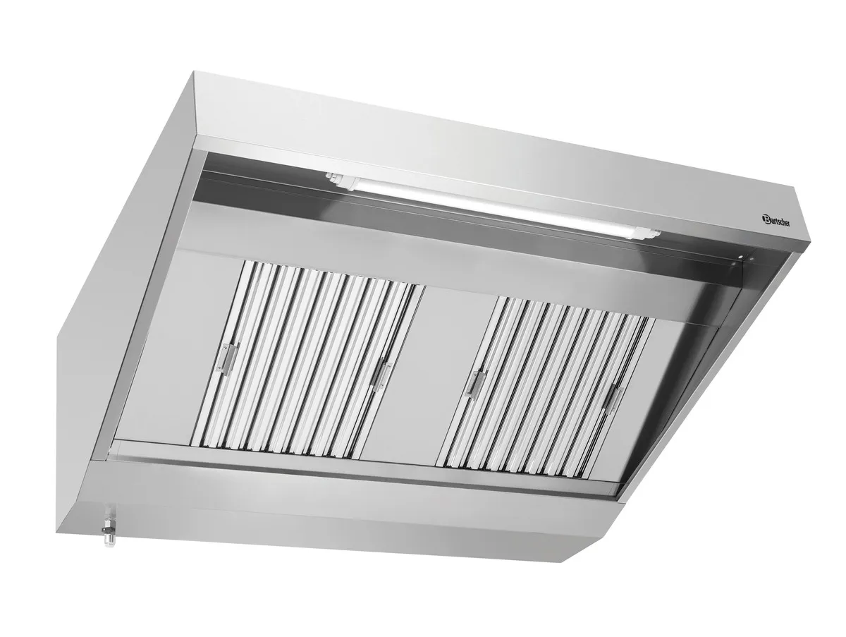 Campana de Pared con Motor e Iluminación - L 1400 x P 900 mm