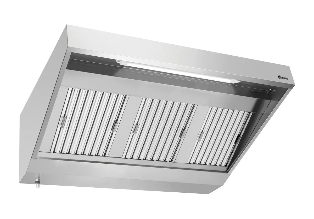 Campana de Pared con Motor e Iluminación - L 1500 x P 900 mm