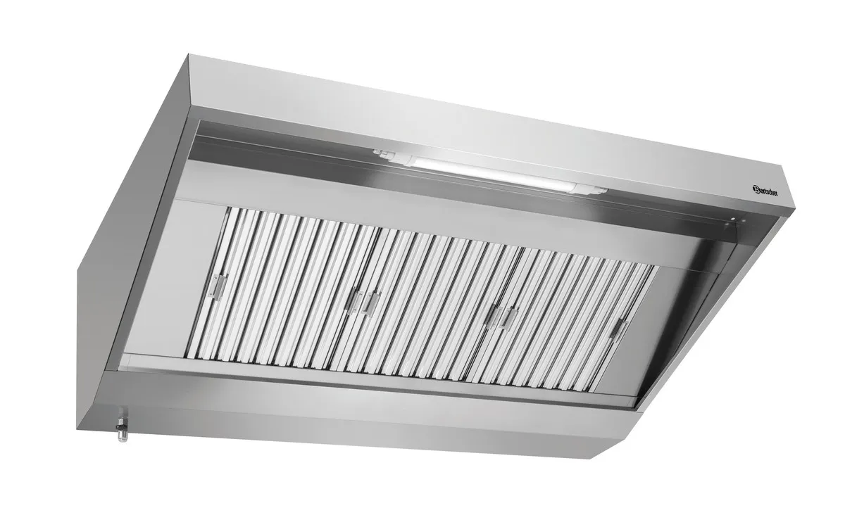 Campana de Pared con Motor e Iluminación - L 1600 x P 900 mm