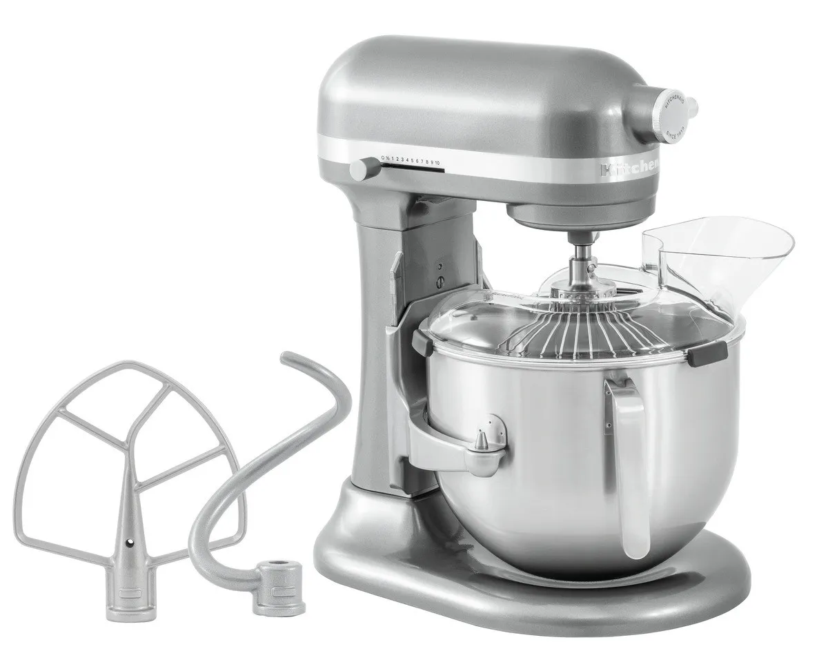Batidora KitchenAid Plateada - 6,6 L