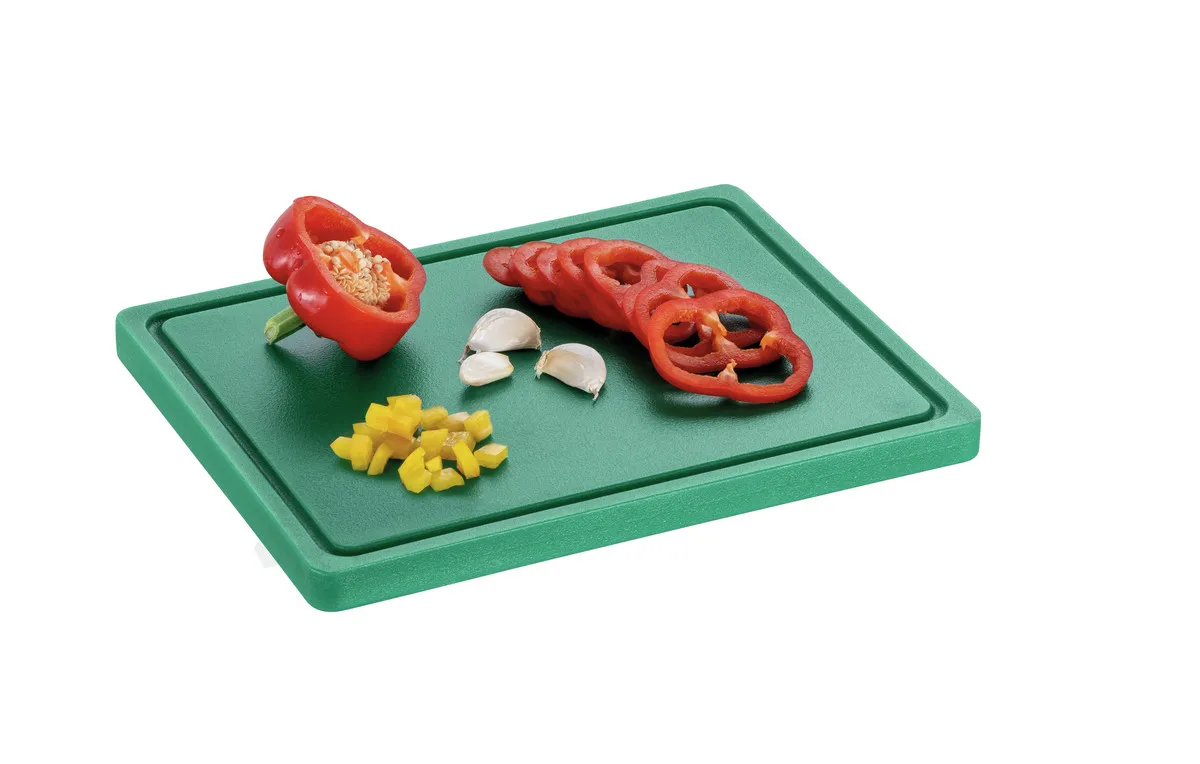 Tabla de cortar 325 x 265 mm - Verde - 20 mm de grosor
