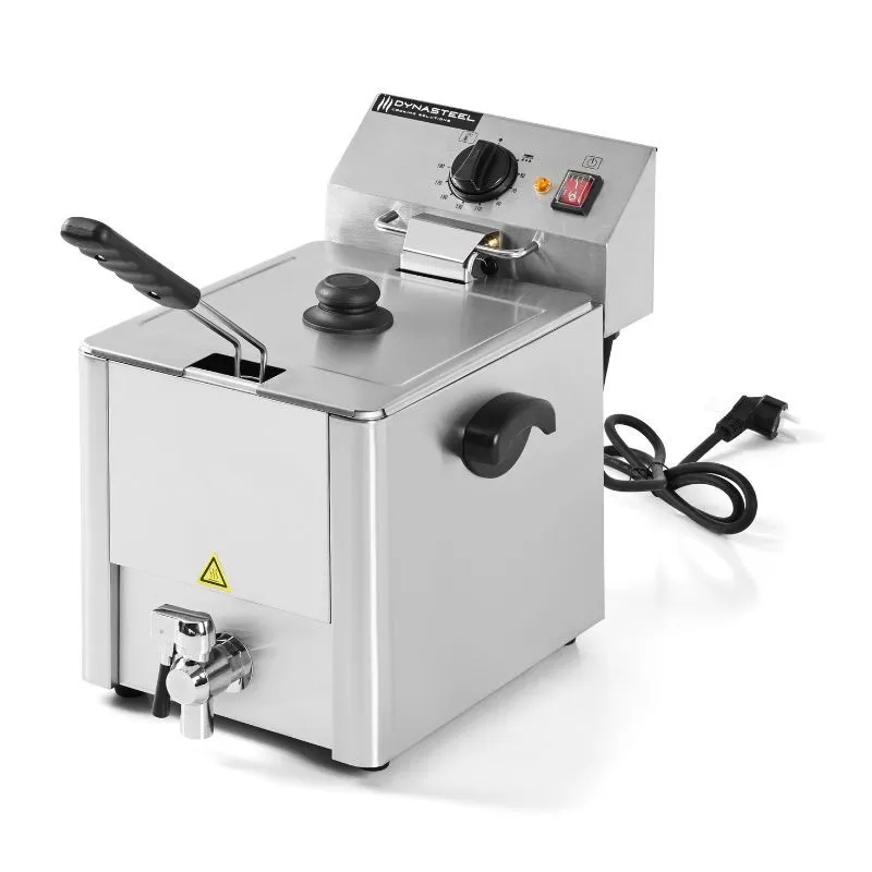 Freidora Profesional 8 L con Drenaje
