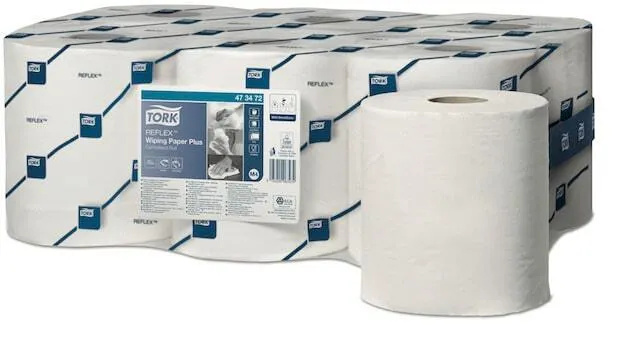 Papel de secado Plus - Tork Reflex™ - Paquete de 6