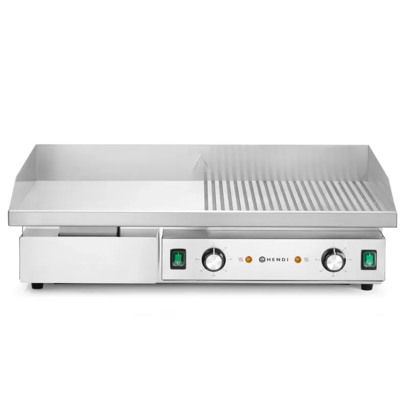 Grill Placa Ranurada/Lisa - 717 x 383 mm