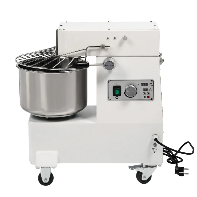 Amasadora 30 L con Cuenco Extraíble y Cabeza Elevable - Velocidad Variable
