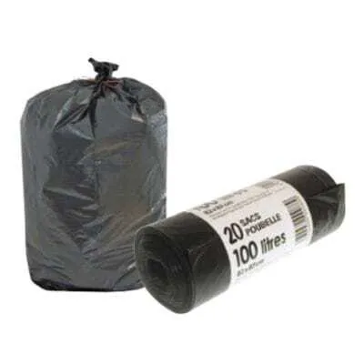 Bolsa de Basura - 160 L - Rollo de 20 Bolsas