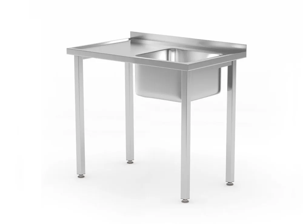 Fregadero 1 Cubeta a la Derecha Kitchen Line - P 600 x L 800 mm