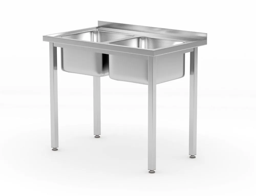 Fregadero 2 Cubetas Kitchen Line - P 600 x L 1000 mm