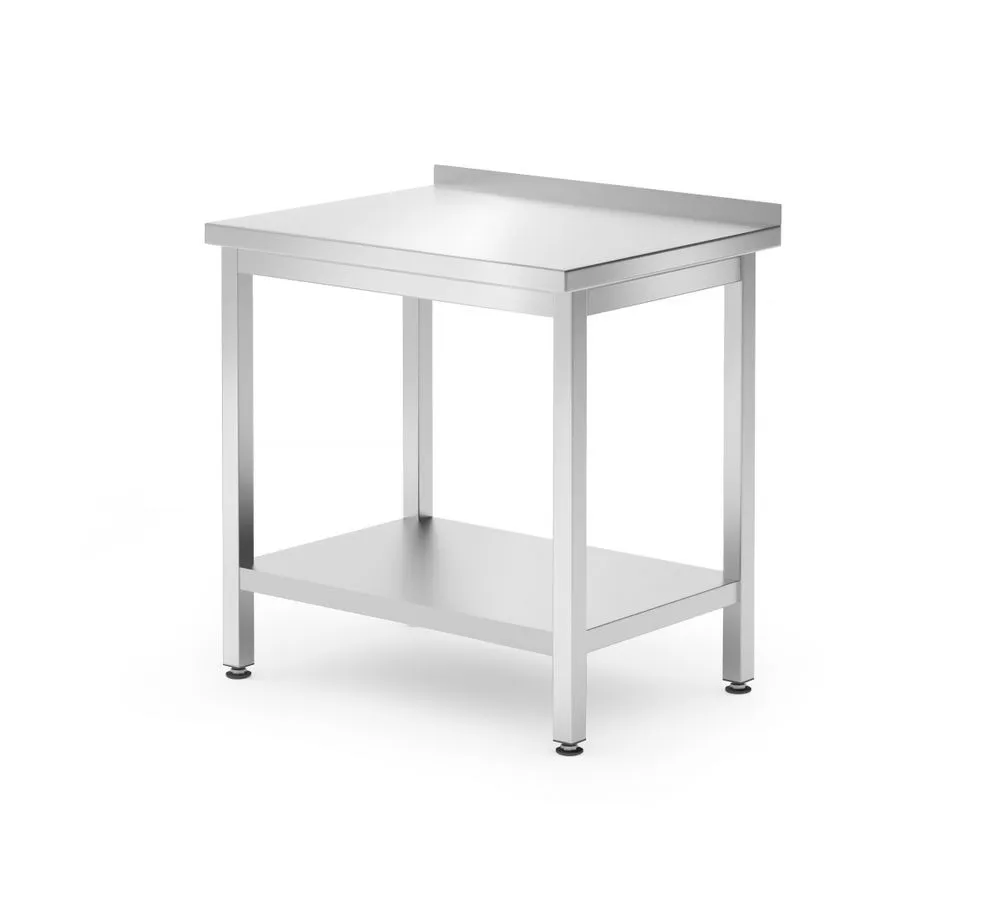 Mesa de Trabajo de Pared Kitchen Line con Estante - P 600 x L 800 mm