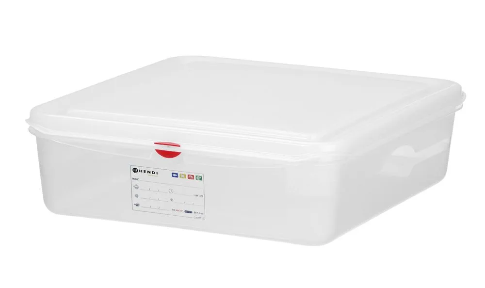 Cubeta GN 1/1 Transparente de PP - 13 L