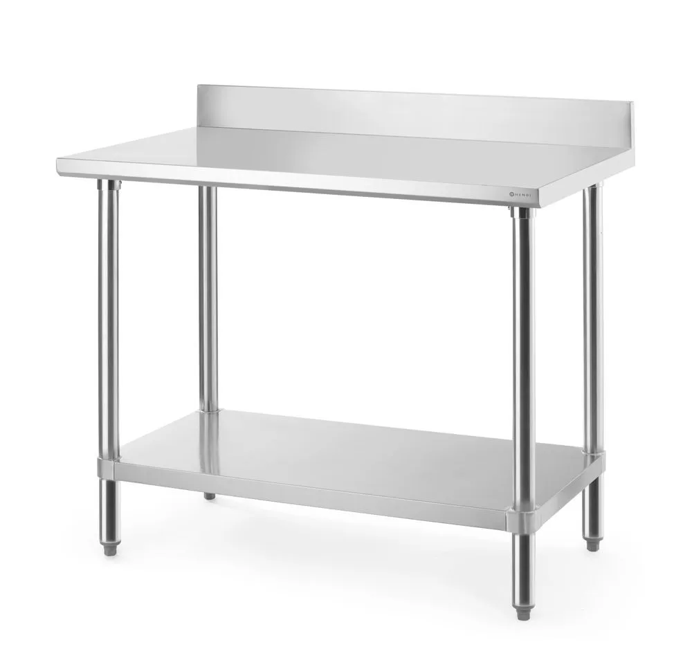 Mesa de Trabajo con Respaldo y Estante - L 1000 mm