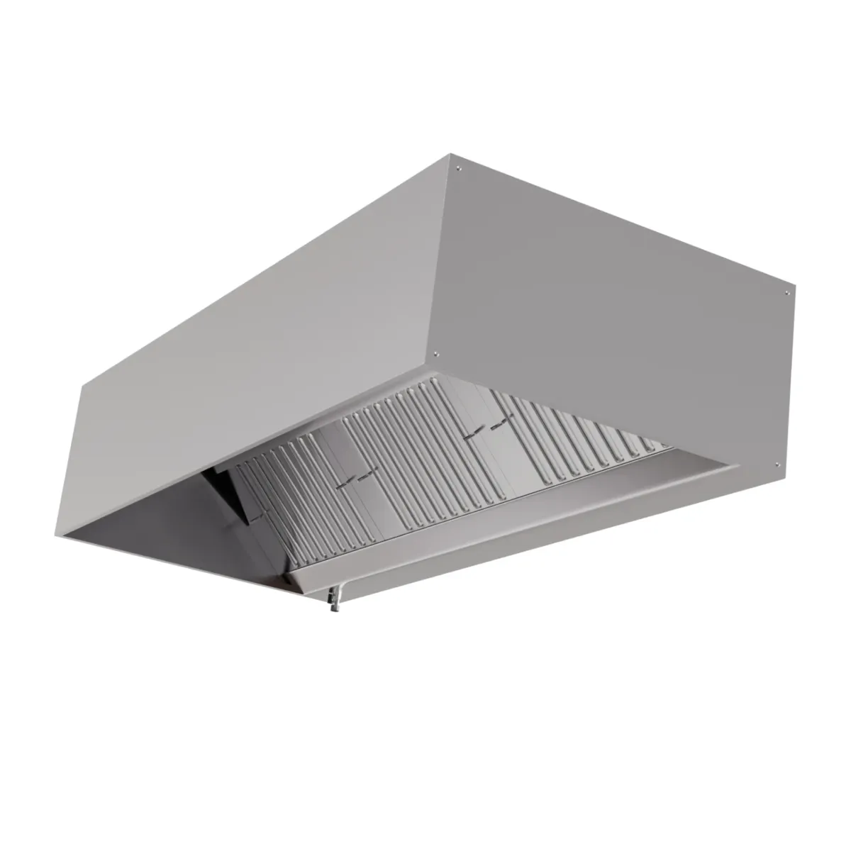 Campana cúbica de 900 de profundidad con LED y sin motor - Longitud 1800