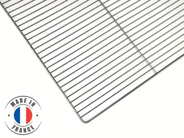 Rejilla de acero inoxidable 600 x 800 mm