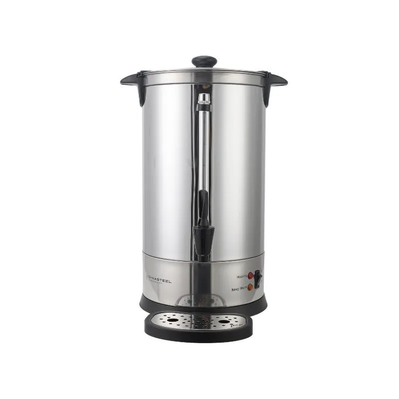 Percolador de Café Profesional 7 L 48 Tazas 950 W Inox, Filtro Permanente, Grifo de Servicio - Reacondicionado