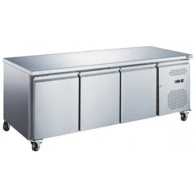 Tour Pâtissier Ventilé Inox 600 x 400 - 3 Portes