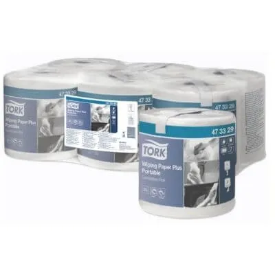 Papel de Secado Plus - Lote de 6 bobinas Tork