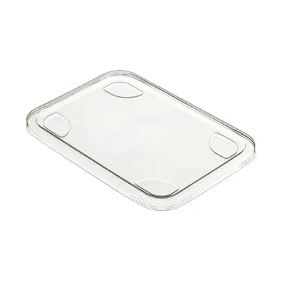 Tapa para Envase de 2 Compartimentos de PP - 183 x 131 mm - Lote de 50
