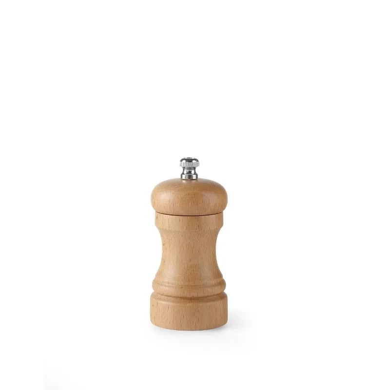 Molino de pimienta de madera de haya - H 100 mm
